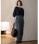 【CLASSY.11月号掲載/洗える】ドライ2WAYストレッチ ワイドパンツ