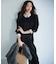 【CLASSY.11月号掲載/洗える】ドライ2WAYストレッチ ワイドパンツ