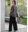 【CLASSY.11月号掲載/洗える】ドライ2WAYストレッチ ワイドパンツ