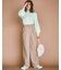 【CLASSY.11月号掲載/洗える】ドライ2WAYストレッチ ワイドパンツ