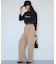 【CLASSY.11月号掲載/洗える】ドライ2WAYストレッチ ワイドパンツ