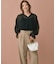 【CLASSY.11月号掲載/洗える】ドライ2WAYストレッチ ワイドパンツ