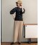 【CLASSY.11月号掲載/洗える】ドライ2WAYストレッチ ワイドパンツ
