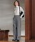【Oggi1月号/CLASSY.11月号掲載】スムージーコットン タートルネック ニット