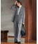 【Oggi1月号/CLASSY.11月号掲載】スムージーコットン タートルネック ニット