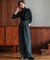 【Oggi1月号/CLASSY.11月号掲載】スムージーコットン タートルネック ニット