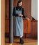 【Oggi1月号/CLASSY.11月号掲載】スムージーコットン タートルネック ニット