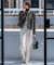 【Oggi1月号/CLASSY.11月号掲載】スムージーコットン タートルネック ニット