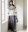 【Oggi1月号/CLASSY.11月号掲載】スムージーコットン タートルネック ニット