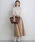 【Oggi1月号/CLASSY.11月号掲載】スムージーコットン タートルネック ニット