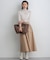 【Oggi1月号/CLASSY.11月号掲載】スムージーコットン タートルネック ニット