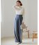 【Oggi1月号/CLASSY.11月号掲載】ウーステッドウール リブタートルネック ニット