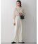 【Oggi1月号/CLASSY.11月号掲載】ウーステッドウール リブタートルネック ニット