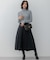 【Oggi1月号/CLASSY.11月号掲載】ウーステッドウール リブタートルネック ニット