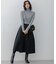 【Oggi1月号/CLASSY.11月号掲載】ウーステッドウール リブタートルネック ニット