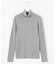 【Oggi1月号/CLASSY.11月号掲載】ウーステッドウール リブタートルネック ニット