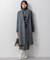 【Oggi1月号/CLASSY.11月号掲載】ウーステッドウール リブタートルネック ニット