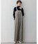 【Oggi1月号/CLASSY.11月号掲載】ウーステッドウール リブタートルネック ニット