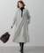 【Oggi1月号/CLASSY.11月号掲載】ウーステッドウール リブタートルネック ニット