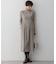 【Oggi1月号/CLASSY.11月号掲載】ウーステッドウール リブタートルネック ニット