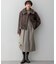【Oggi1月号/CLASSY.11月号掲載】ウーステッドウール リブタートルネック ニット