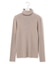 【Oggi1月号/CLASSY.11月号掲載】ウーステッドウール リブタートルネック ニット