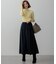【Oggi1月号/CLASSY.11月号掲載】ウーステッドウール リブタートルネック ニット