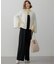【Oggi1月号/CLASSY.11月号掲載】ウーステッドウール リブタートルネック ニット