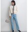 【Oggi1月号/CLASSY.11月号掲載】ウーステッドウール リブタートルネック ニット