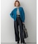 【Oggi1月号/CLASSY.11月号掲載】ウーステッドウール リブタートルネック ニット
