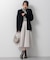 【Oggi1月号/CLASSY.11月号掲載】ウーステッドウール リブタートルネック ニット