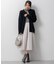 【Oggi1月号/CLASSY.11月号掲載】ウーステッドウール リブタートルネック ニット