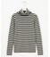 【Oggi1月号/CLASSY.11月号掲載】ウーステッドウール リブタートルネック ニット