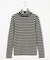 【Oggi1月号/CLASSY.11月号掲載】ウーステッドウール リブタートルネック ニット