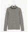 【Oggi1月号/CLASSY.11月号掲載】ウーステッドウール リブタートルネック ニット