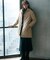 【Oggi1月号/CLASSY.11月号掲載】ウーステッドウール リブタートルネック ニット
