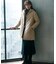 【Oggi1月号/CLASSY.11月号掲載】ウーステッドウール リブタートルネック ニット