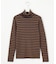 【Oggi1月号/CLASSY.11月号掲載】ウーステッドウール リブタートルネック ニット