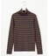 【Oggi1月号/CLASSY.11月号掲載】ウーステッドウール リブタートルネック ニット