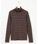 【Oggi1月号/CLASSY.11月号掲載】ウーステッドウール リブタートルネック ニット