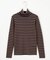 【Oggi1月号/CLASSY.11月号掲載】ウーステッドウール リブタートルネック ニット