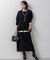 【WEB限定カラーあり/洗える】ウーステッドウール ワイドシルエット ニット