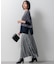 【WEB限定カラーあり/洗える】ウーステッドウール ワイドシルエット ニット