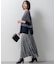 【WEB限定カラーあり/洗える】ウーステッドウール ワイドシルエット ニット