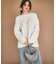 【洗える】23区DENIM ベルベットストレッチ ワイドパンツ