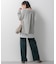 【洗える】23区DENIM ベルベットストレッチ ワイドパンツ
