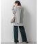 【洗える】23区DENIM ベルベットストレッチ ワイドパンツ