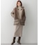 【洗える】カシミヤブレンド Iライン ニットスカート