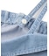 【洗える】ライトダンガリー ビスチェ