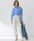 【CLASSY.5月号掲載/洗える】CANCLINI ベーシック シャツ